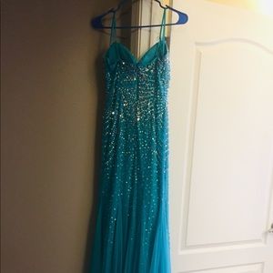 Blue Homecoming or Prom Dress